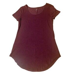 Daily Ritual Top Maroon Top Sz-S Great W/jeans Suit Work Casual Comfy